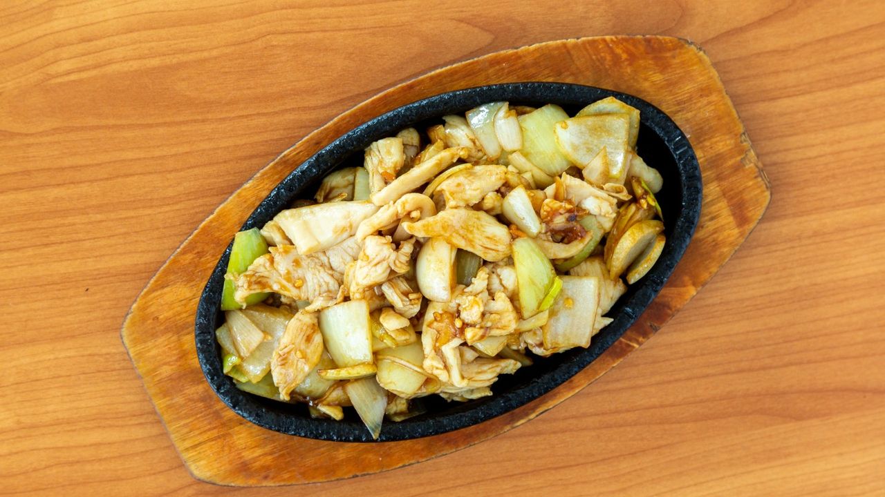 Sizzling Japanese Style Chicken