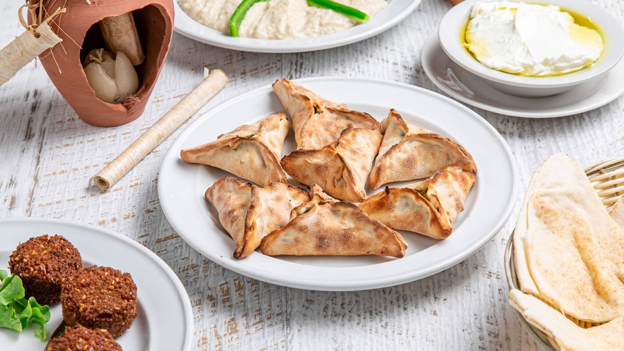 Spinach and Feta Triangles