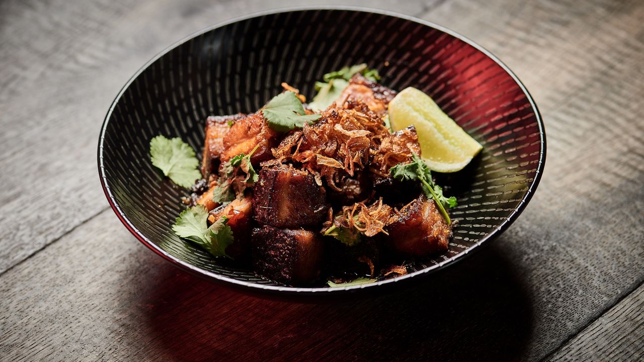 Chilli Caramel Pork Belly