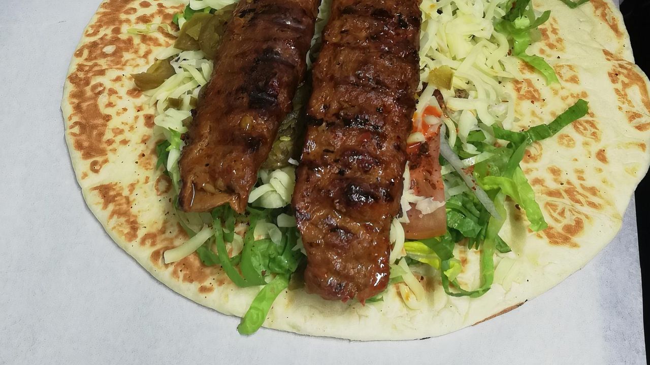Double ADANA Kebab Wrap
