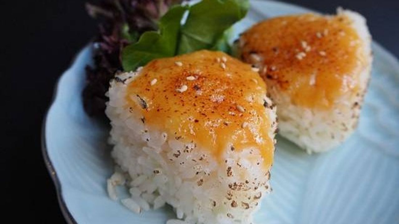 Char Grill Rice Ball with Miso