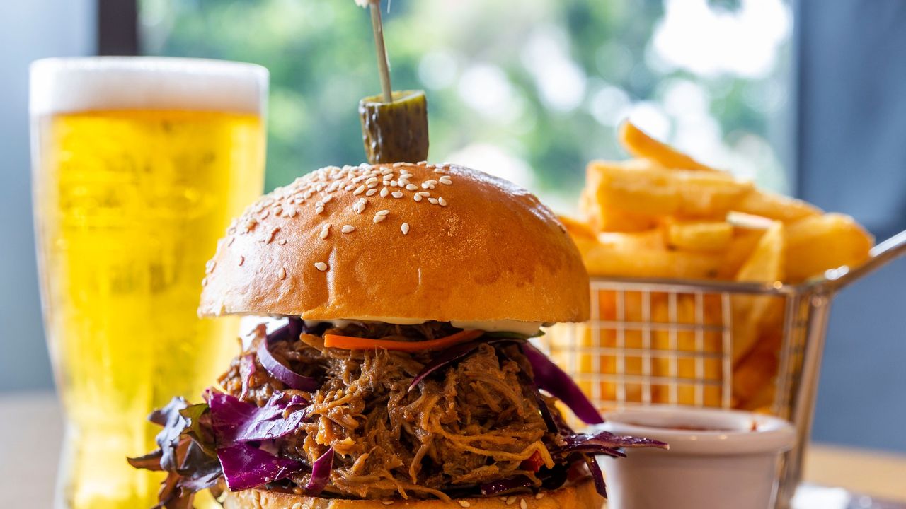 Pulled Pork Burger