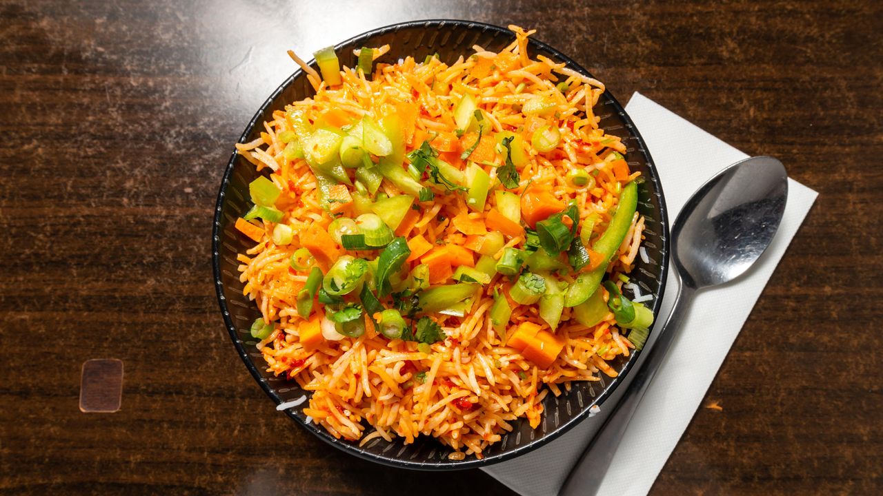 Schezwan Veg Fried Rice