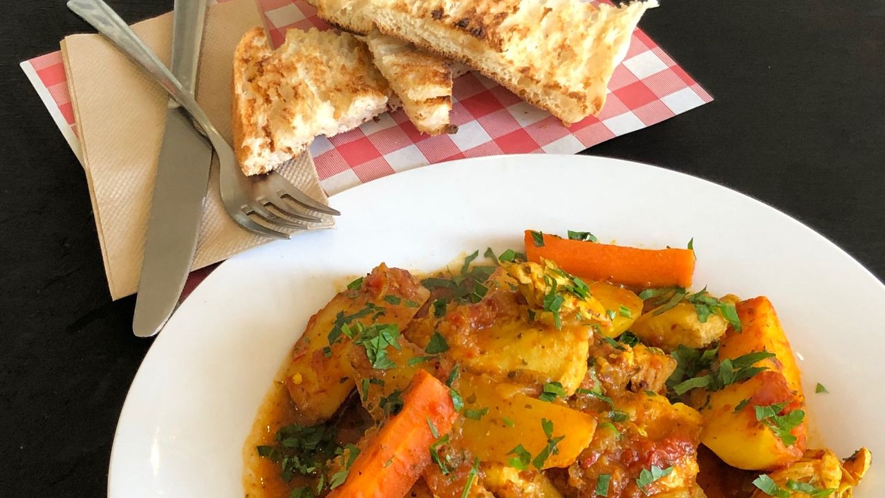 Authentic Moroccan Chicken Curry