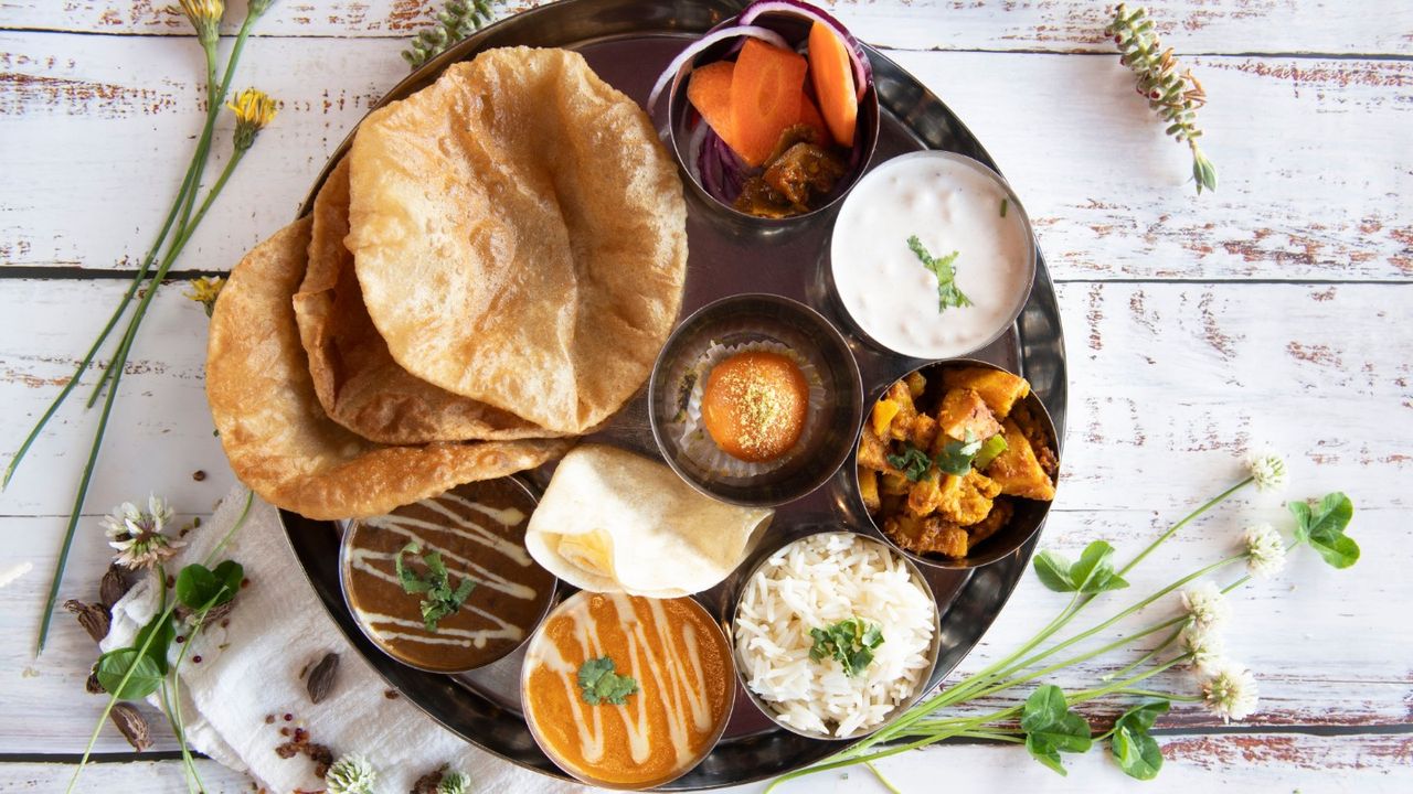 Gold Shahi Thali