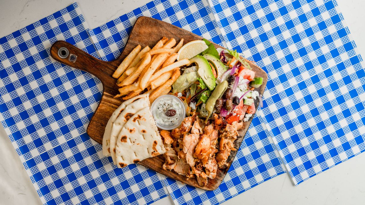 Santorini Plate