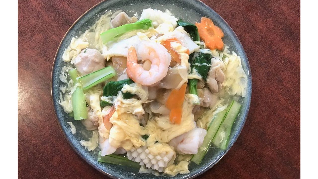 Combination Flat Rice Noodles
