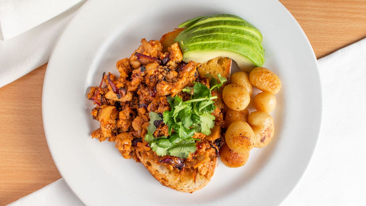 Sweet Soy Scrambled Tofu