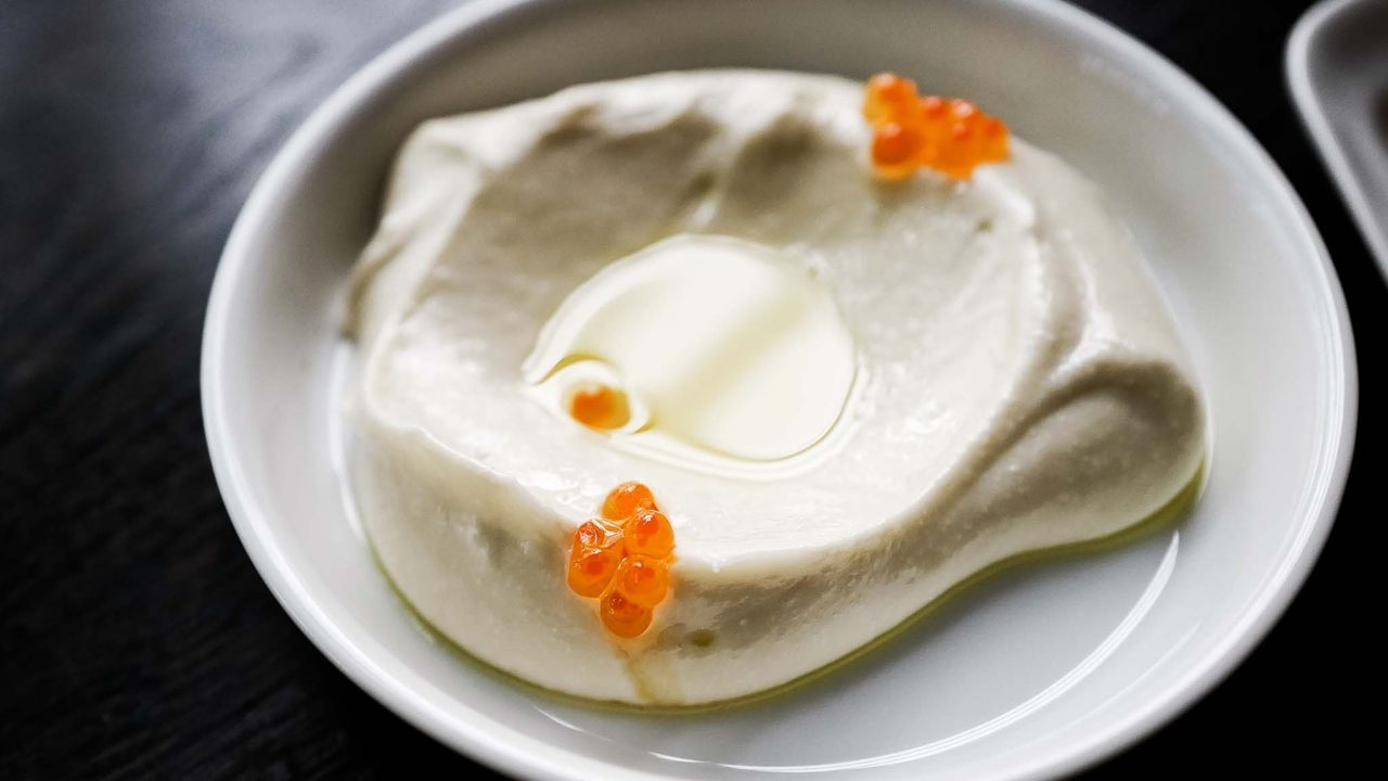 Whipped cod roe