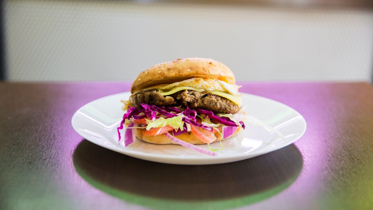 Lamb Burger (The Lot)