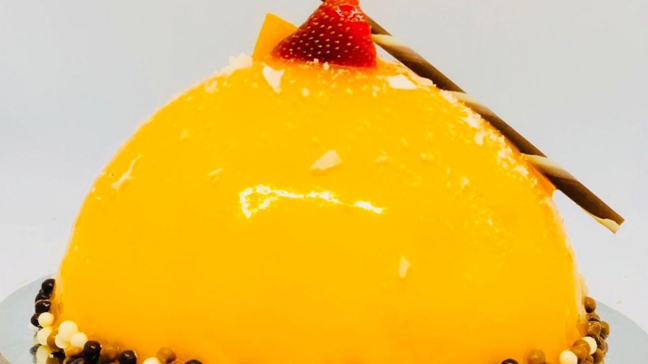 Mango & Coconut Semifreddo