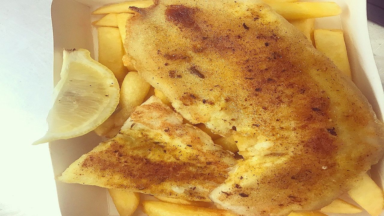 Grilled Fish without Chips