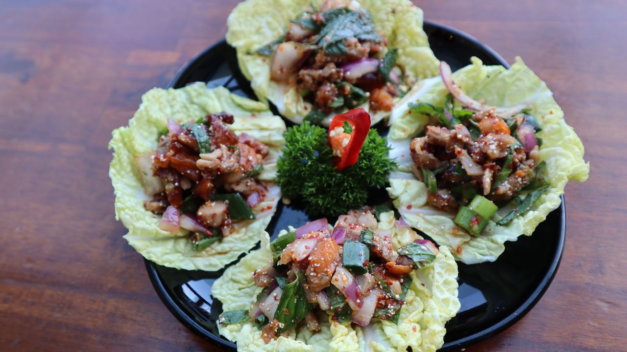 Duck Larb