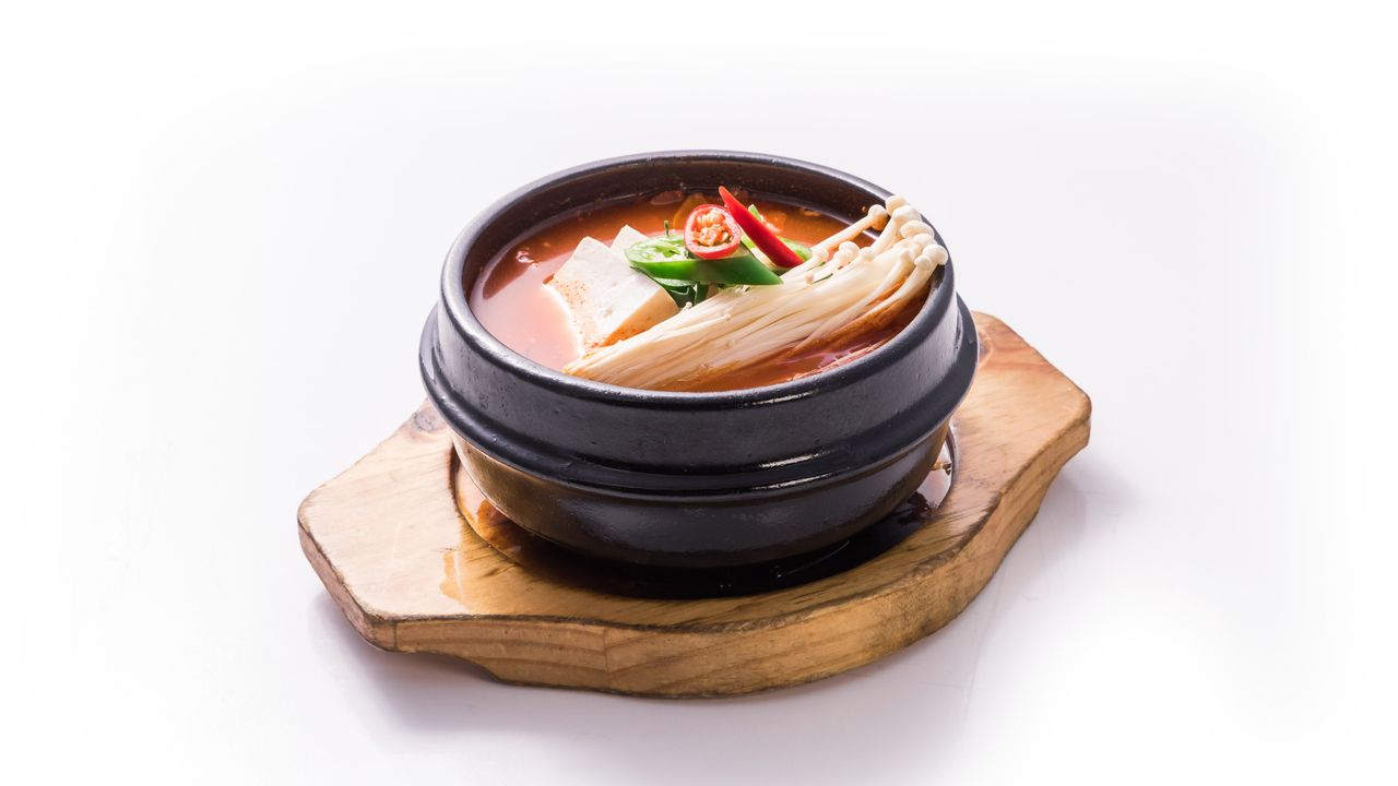 Kimchi Soup [+ Rice]