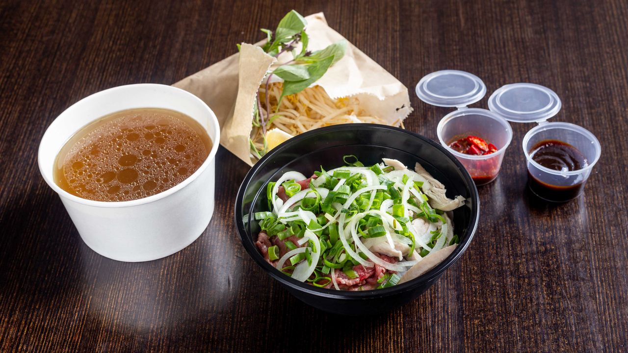 Beef and Chicken Pho