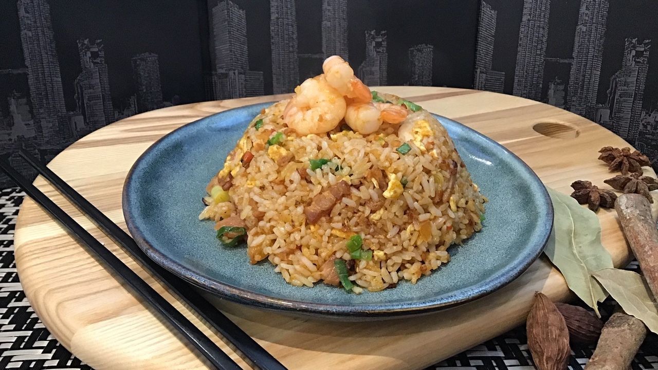 XO Sauce Seafood Fried Rice