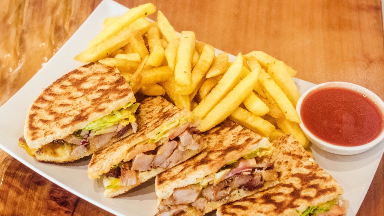 Pork Club Sandwich
