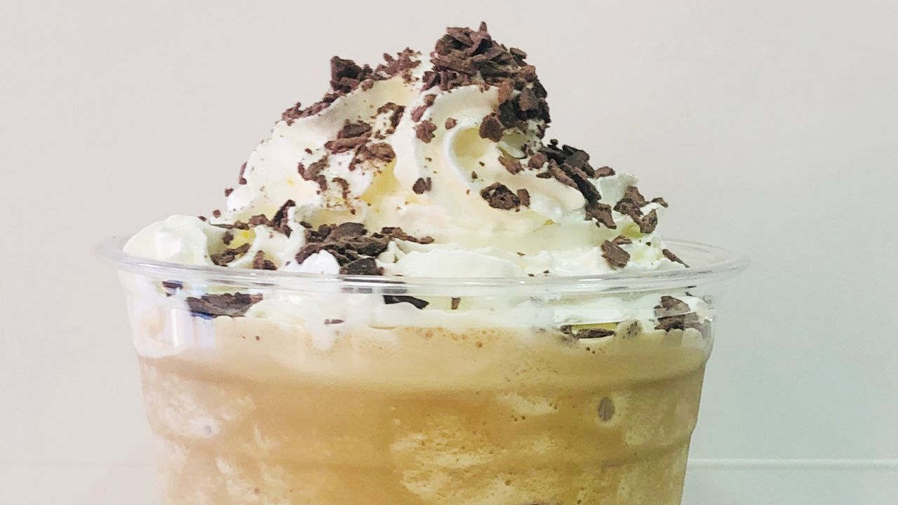 Black-Rose Espresso Frappe
