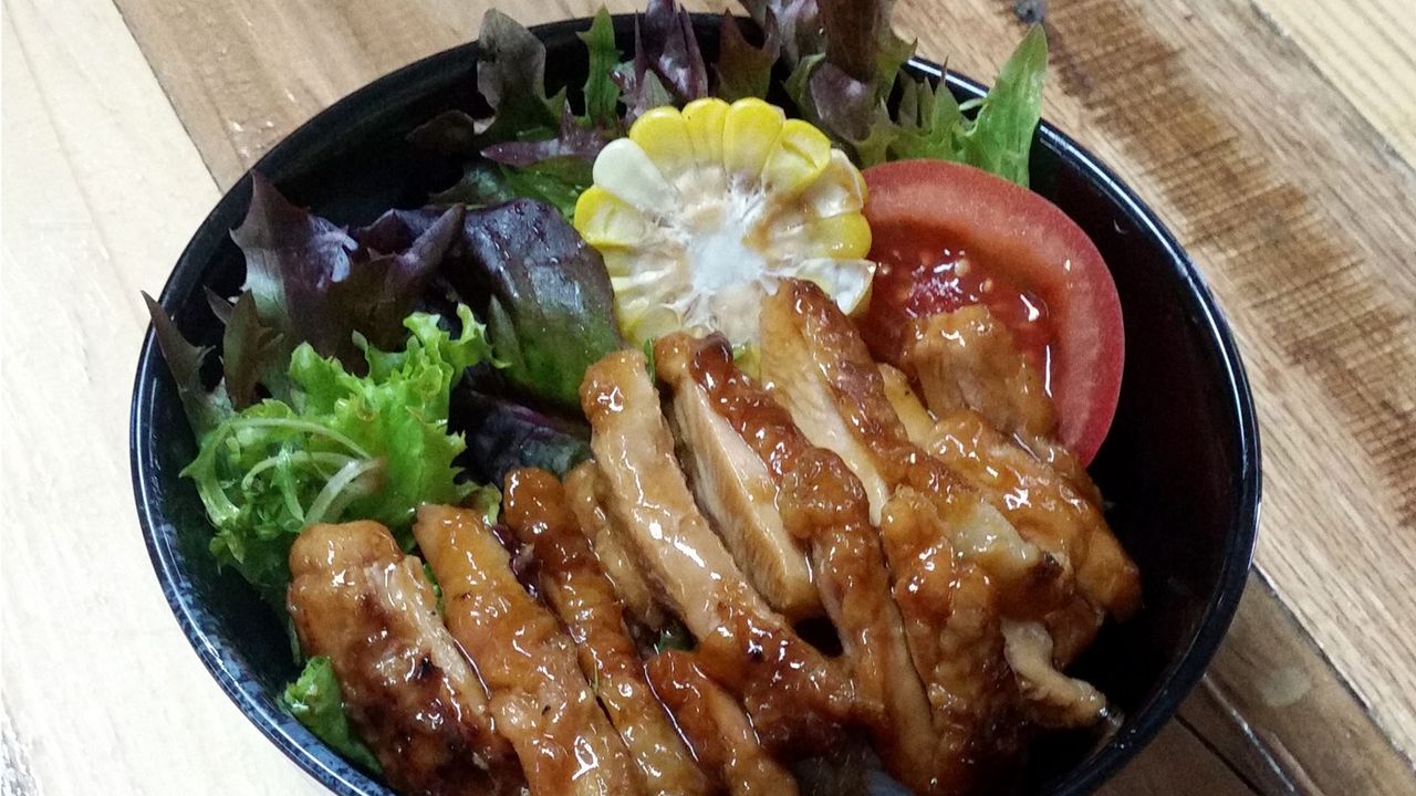 63. Chicken Teriyaki Don