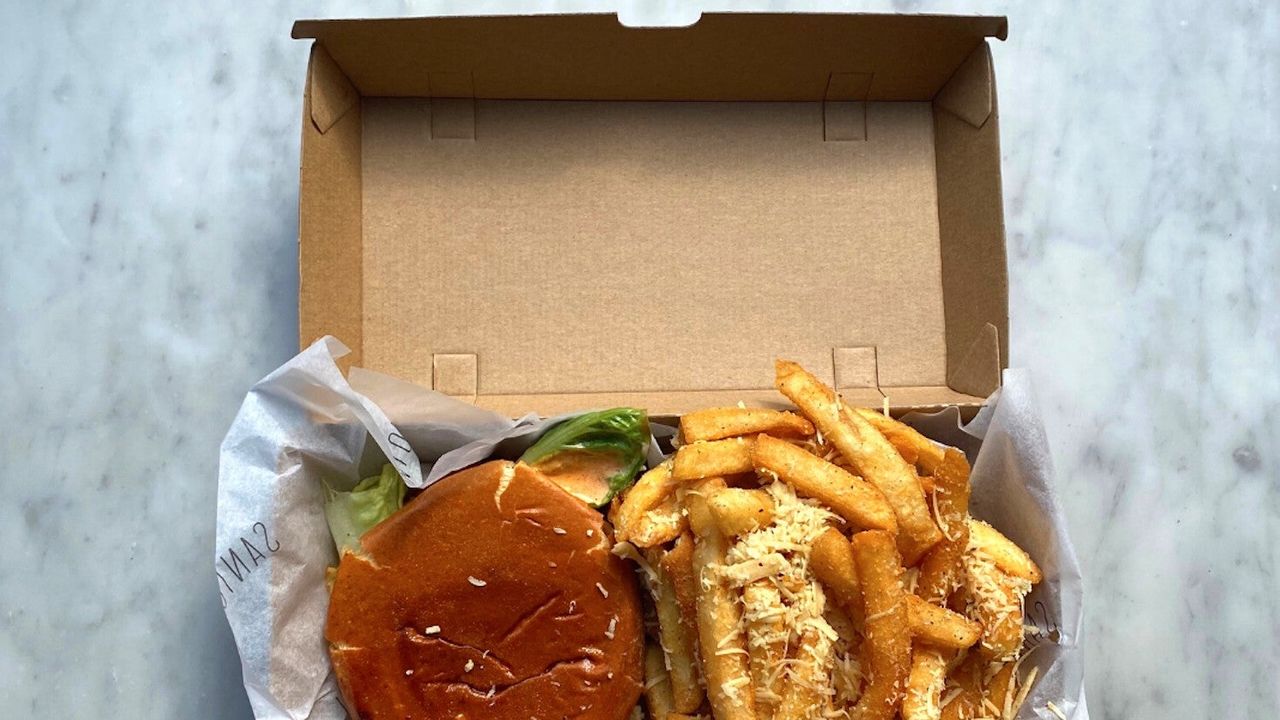 Toni's Pressed Brioche Burger