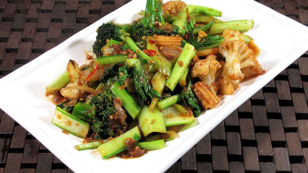 Vegetables with Sambal Sauce