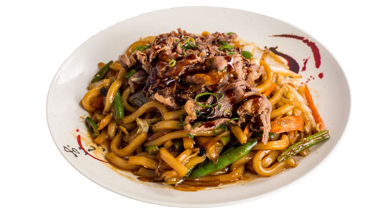 Beef Stir Fried Udon