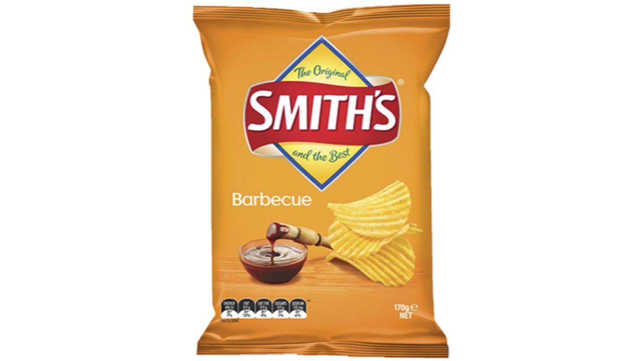 Smiths Crinkle Cut BBQ (170 G)