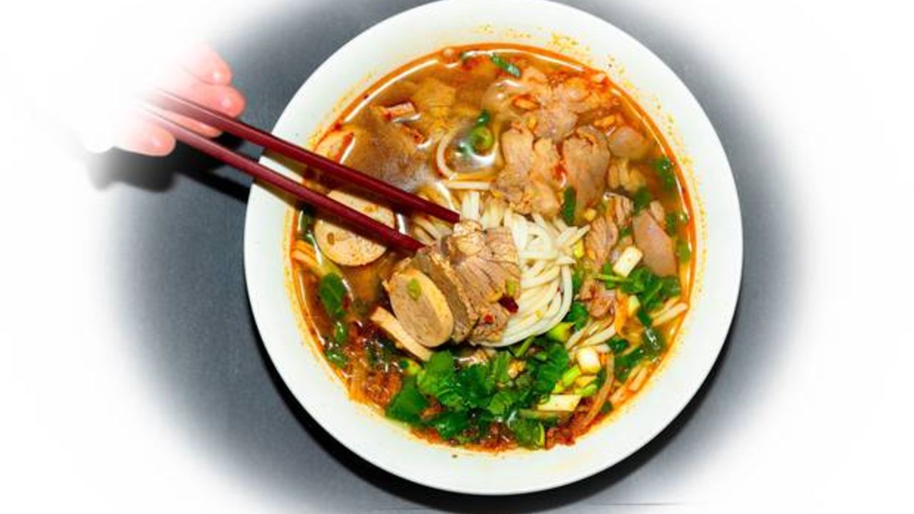 Lemongrass Noodle Soup - Bun Bo Hue