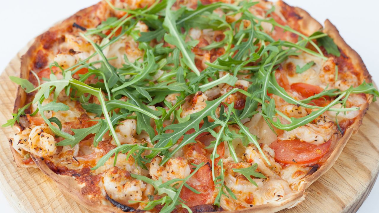 Chilli Prawn Pizza