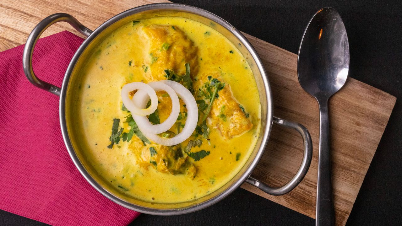 Pumpkin & Spinach Curry