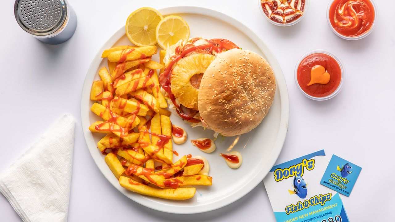 Chicken Burger with Lot