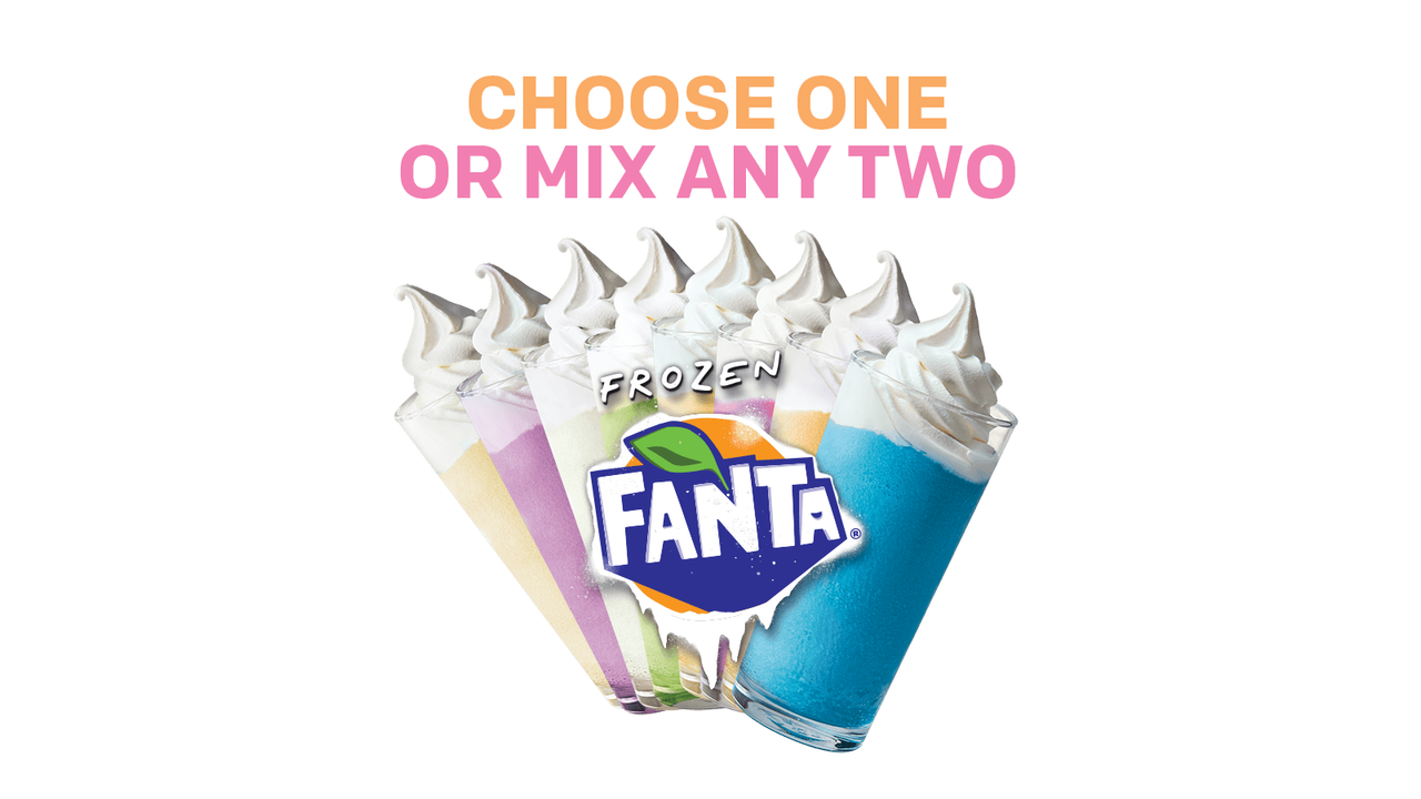 Small Frozen Fanta® Flavours McSpider