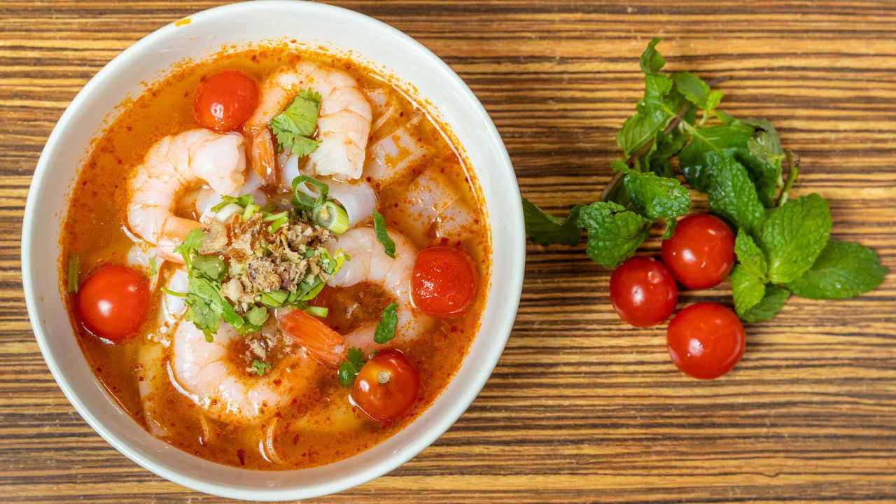 Tom Yum Noodles Soup