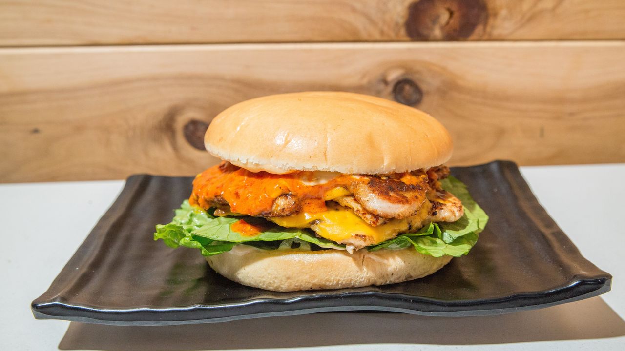 Chilli Chicken Burger