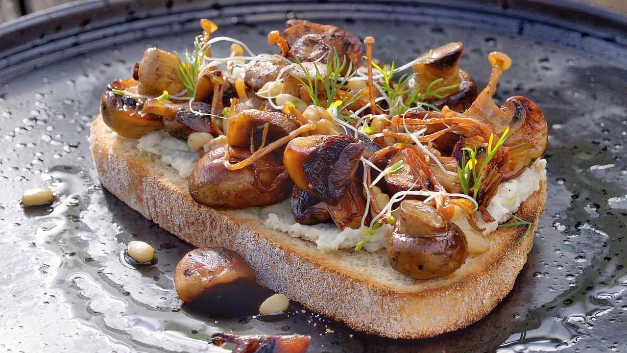 Mushroom On Toast
