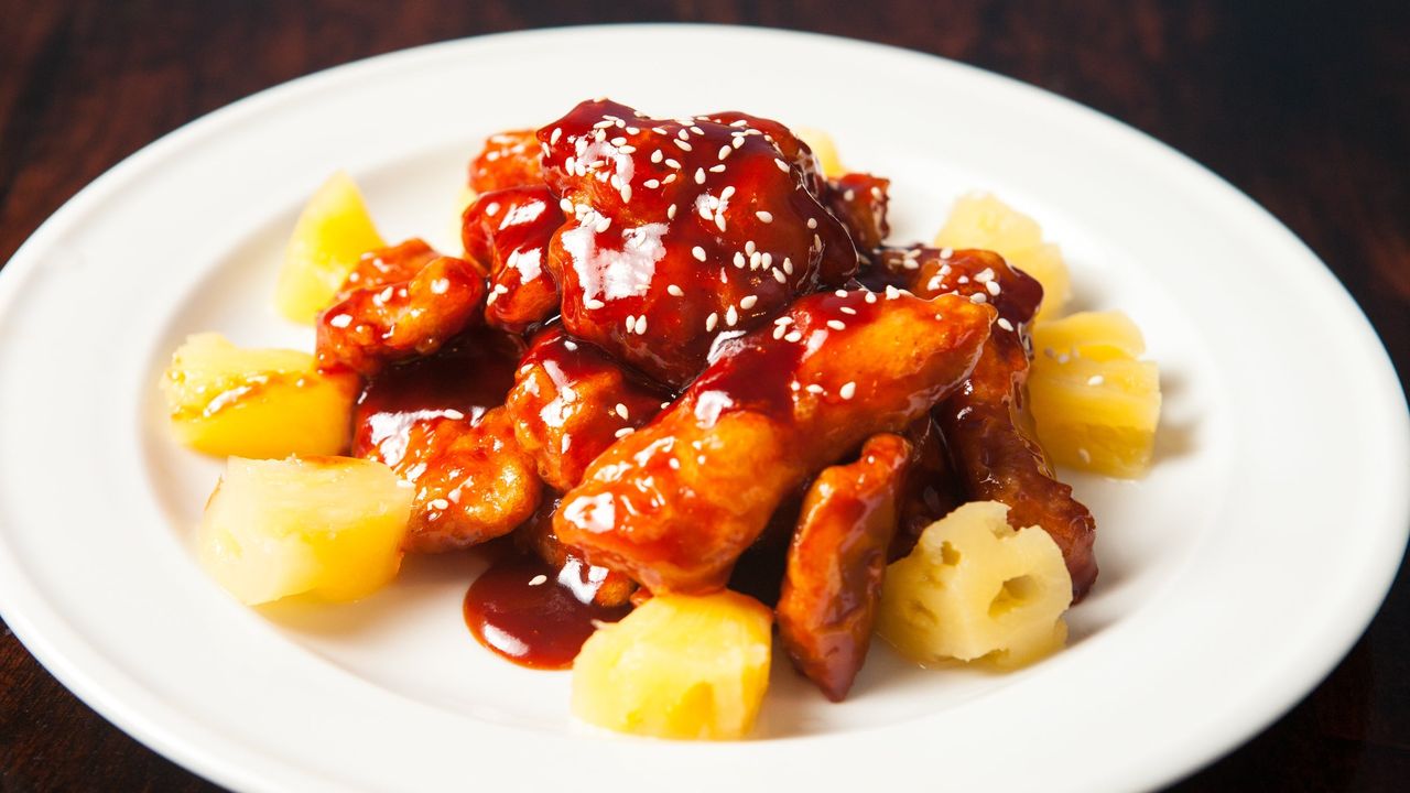 Pork Ribs in Peking Sauce