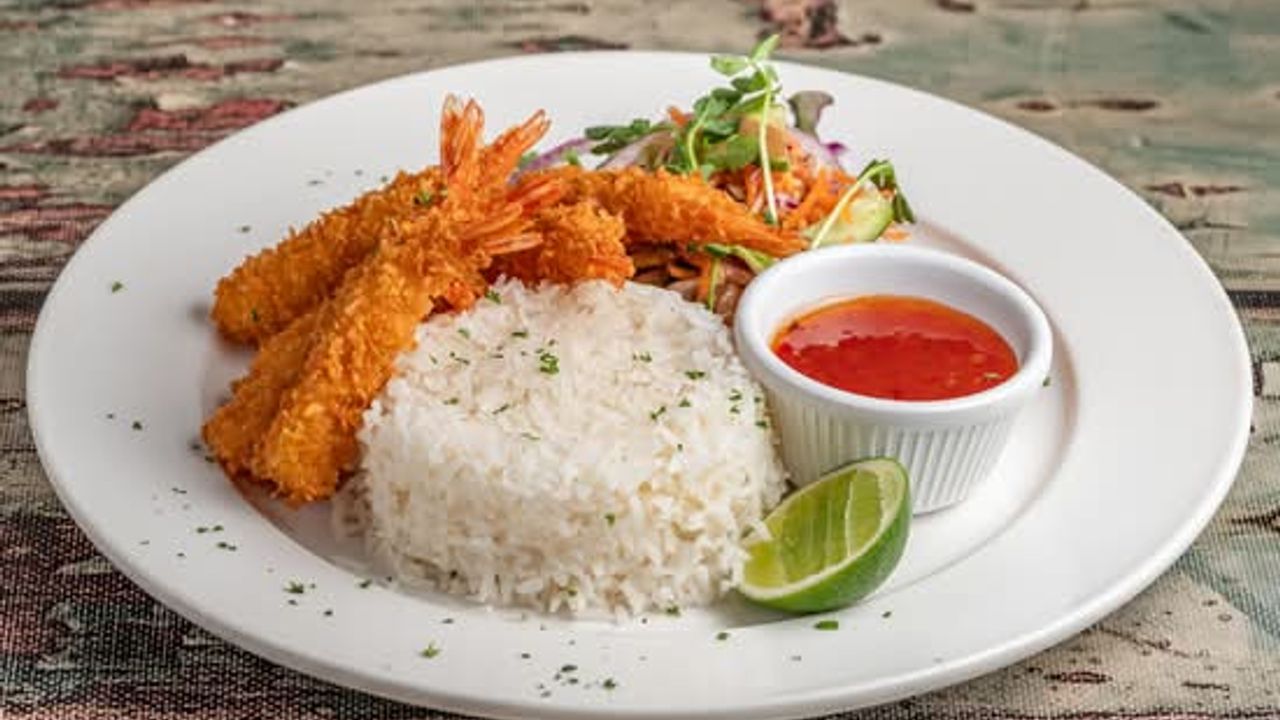 Coconut Crumbed Prawns