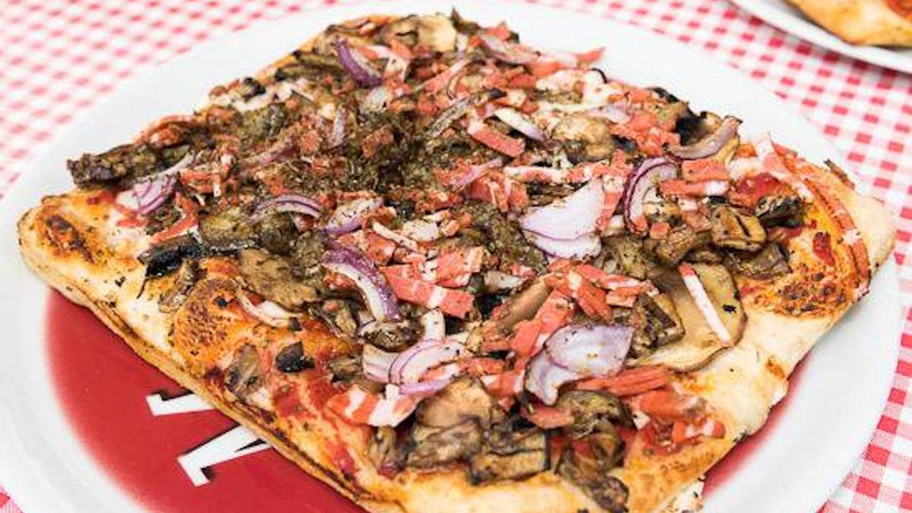 Vegan Pizza Funghi
