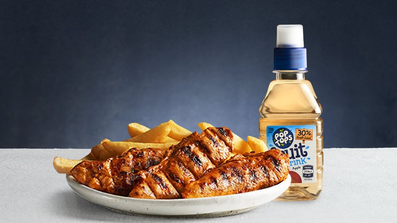 3 Grilled Tenderloins (1490 kJ)