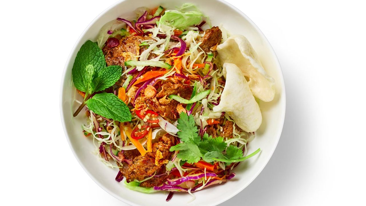 Lemongrass Beef (1350 kJ)