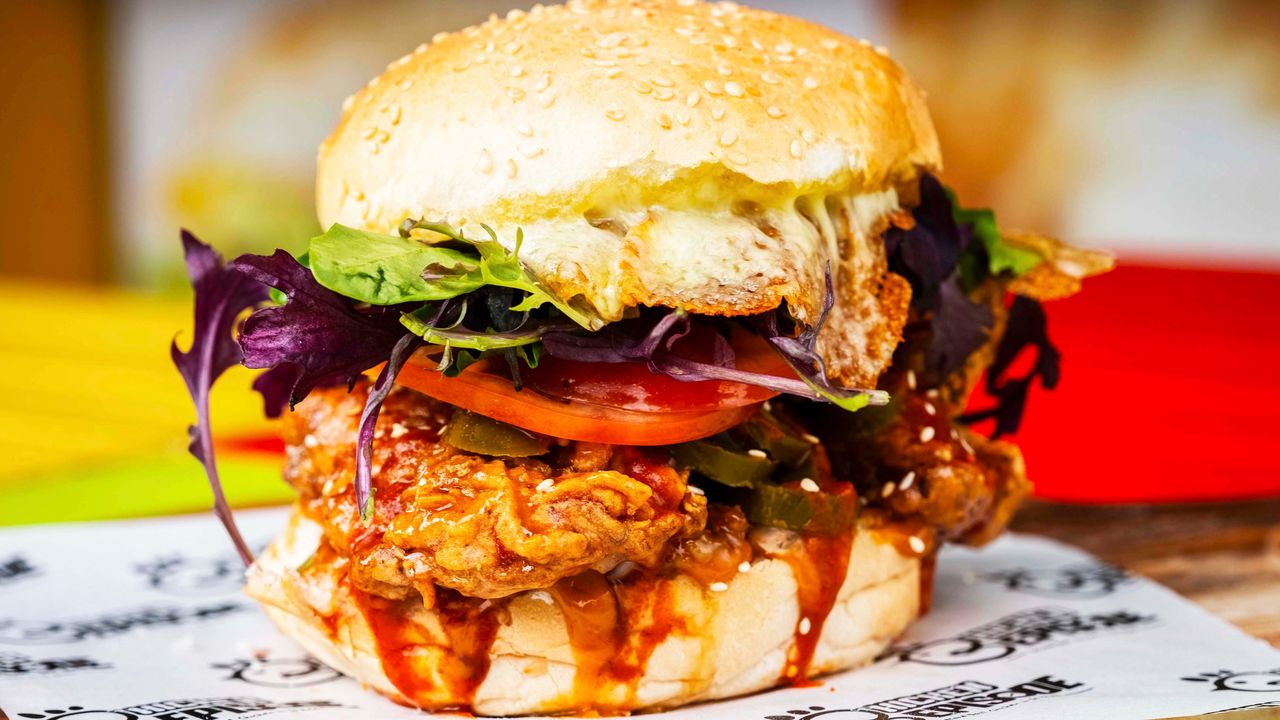 Devil's Chicken Burger