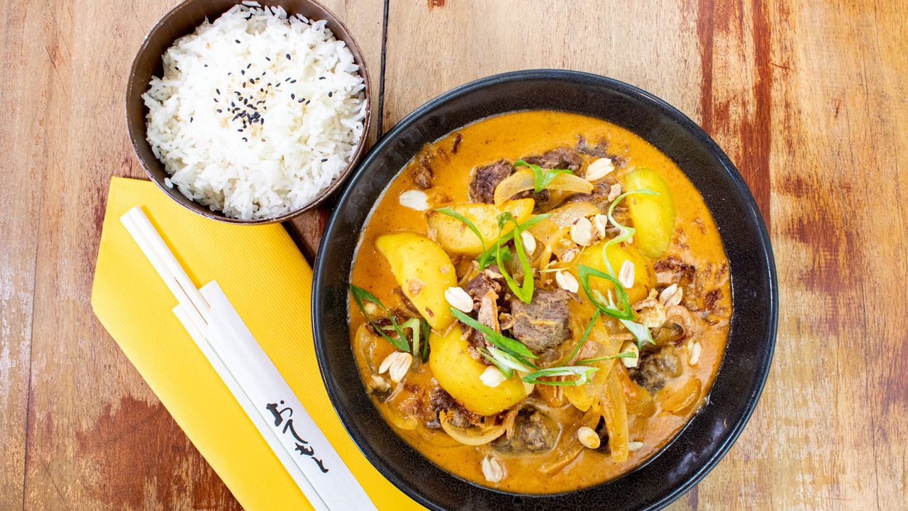 Slow Cooked Massaman Beef