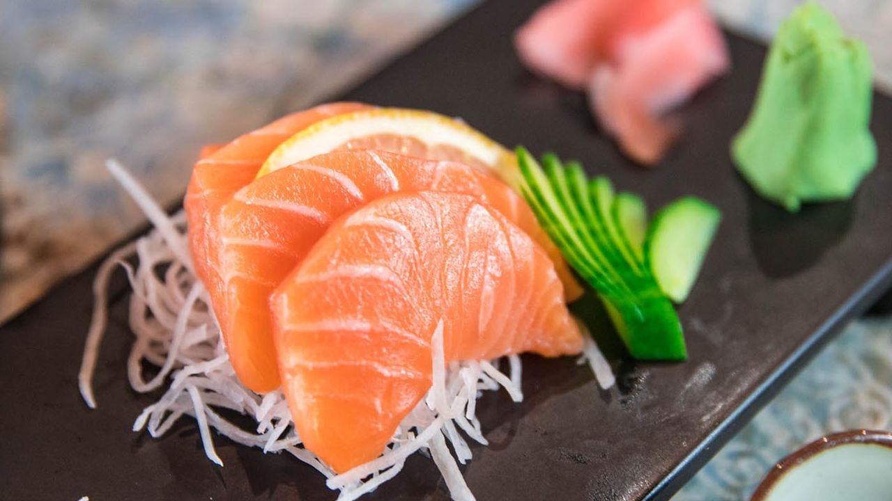 Salmon Sashimi