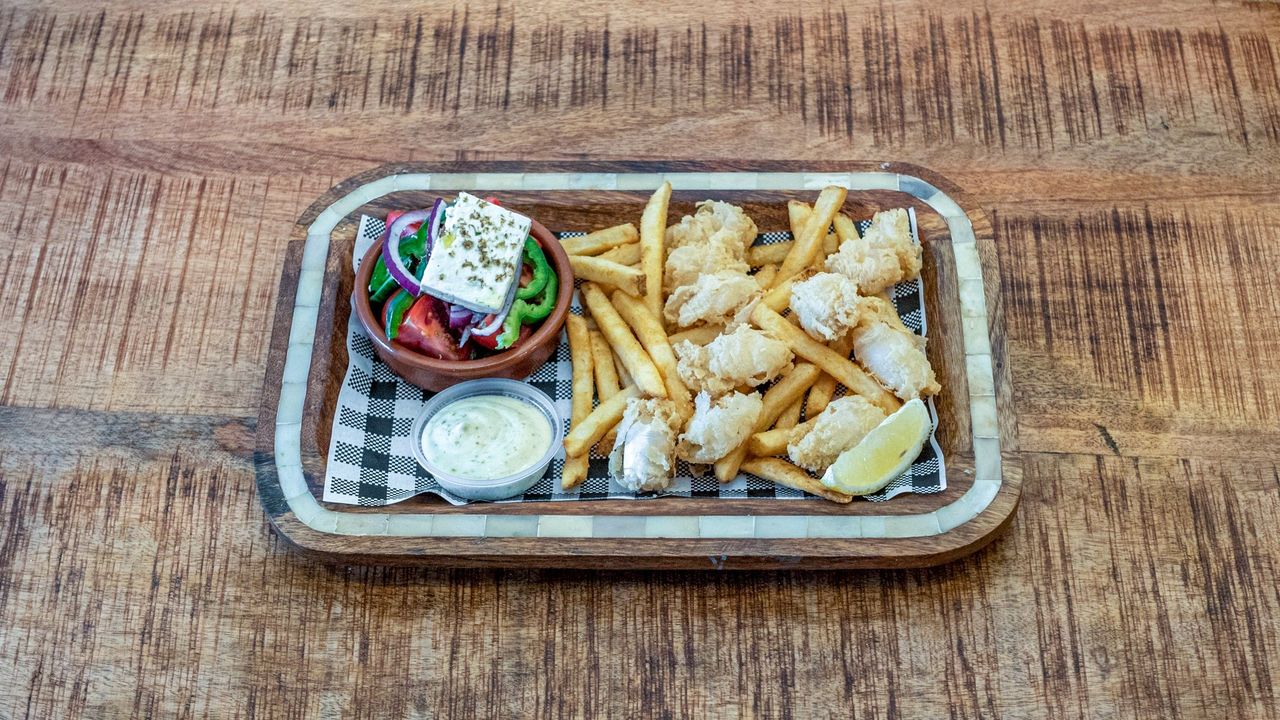 Grilled Calamari Salad