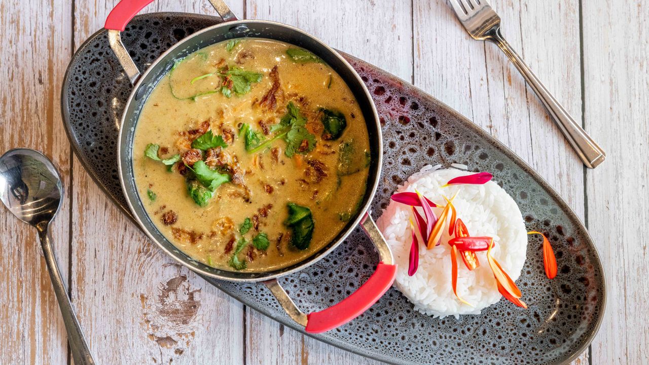 Veg with Chicken Thai Green Curry