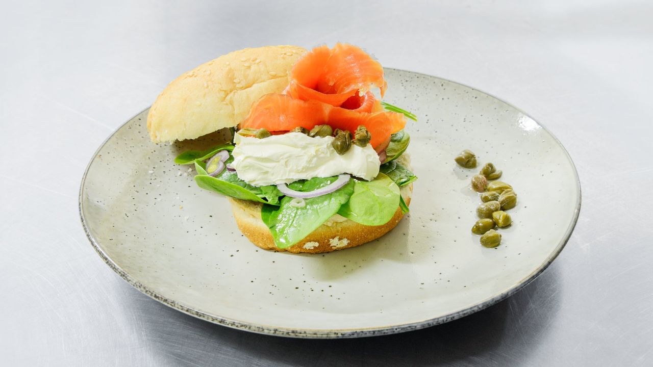 Smoked Salmon Sandwich