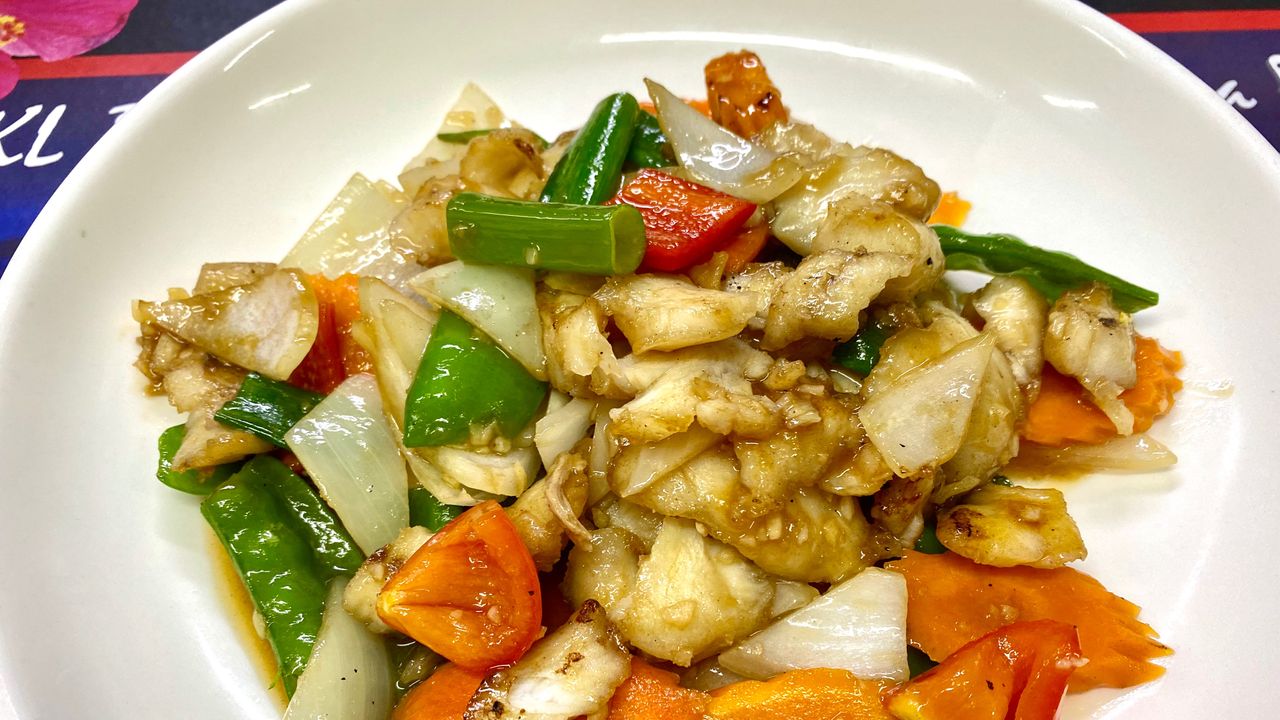 Ginger Onion Fish Fillet