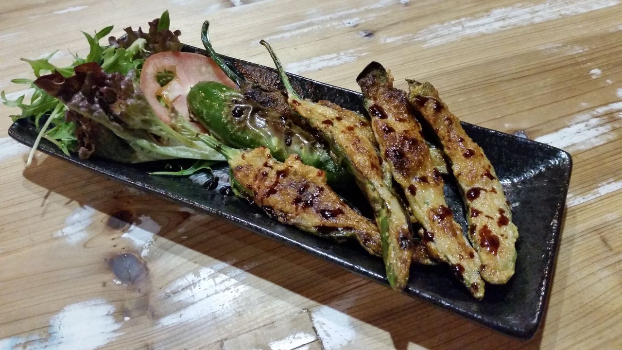 Stuffed Green Chilli