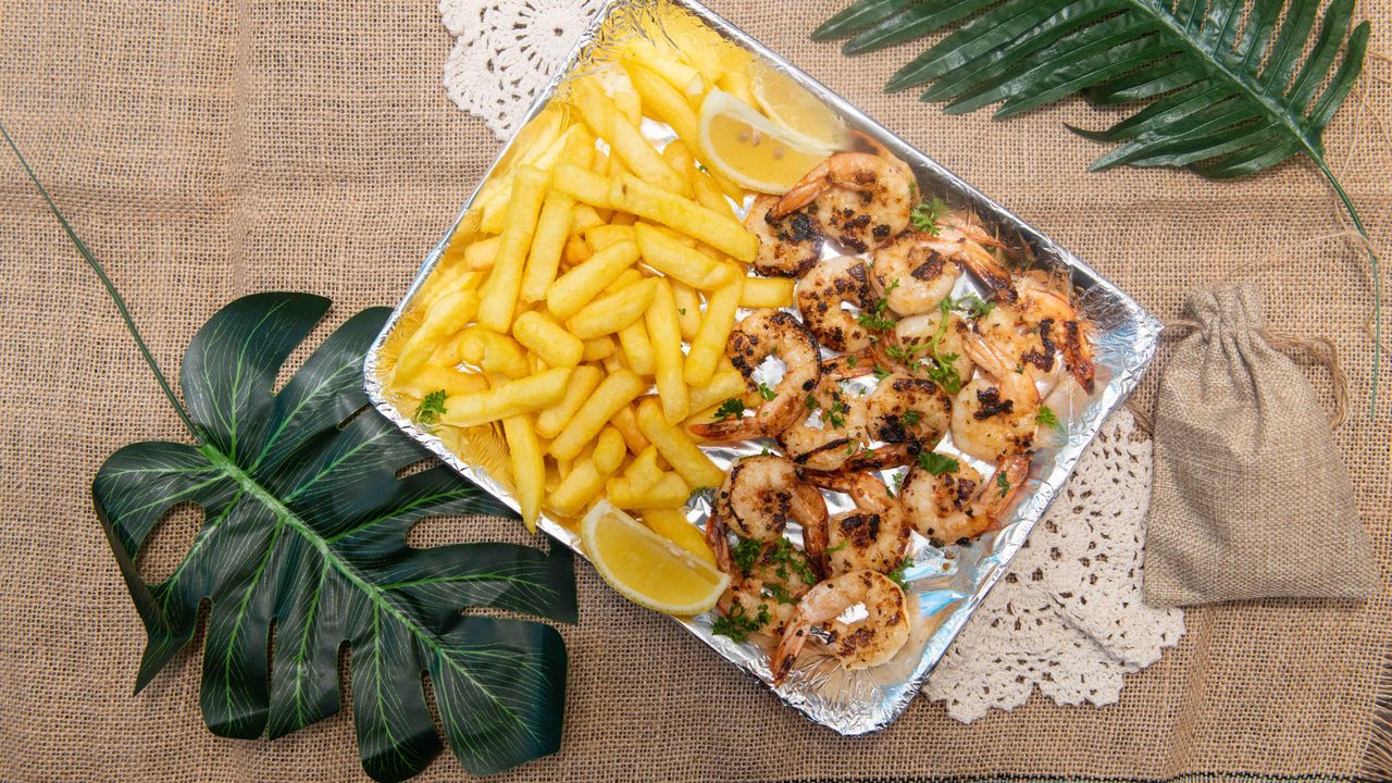 Garlic Prawns