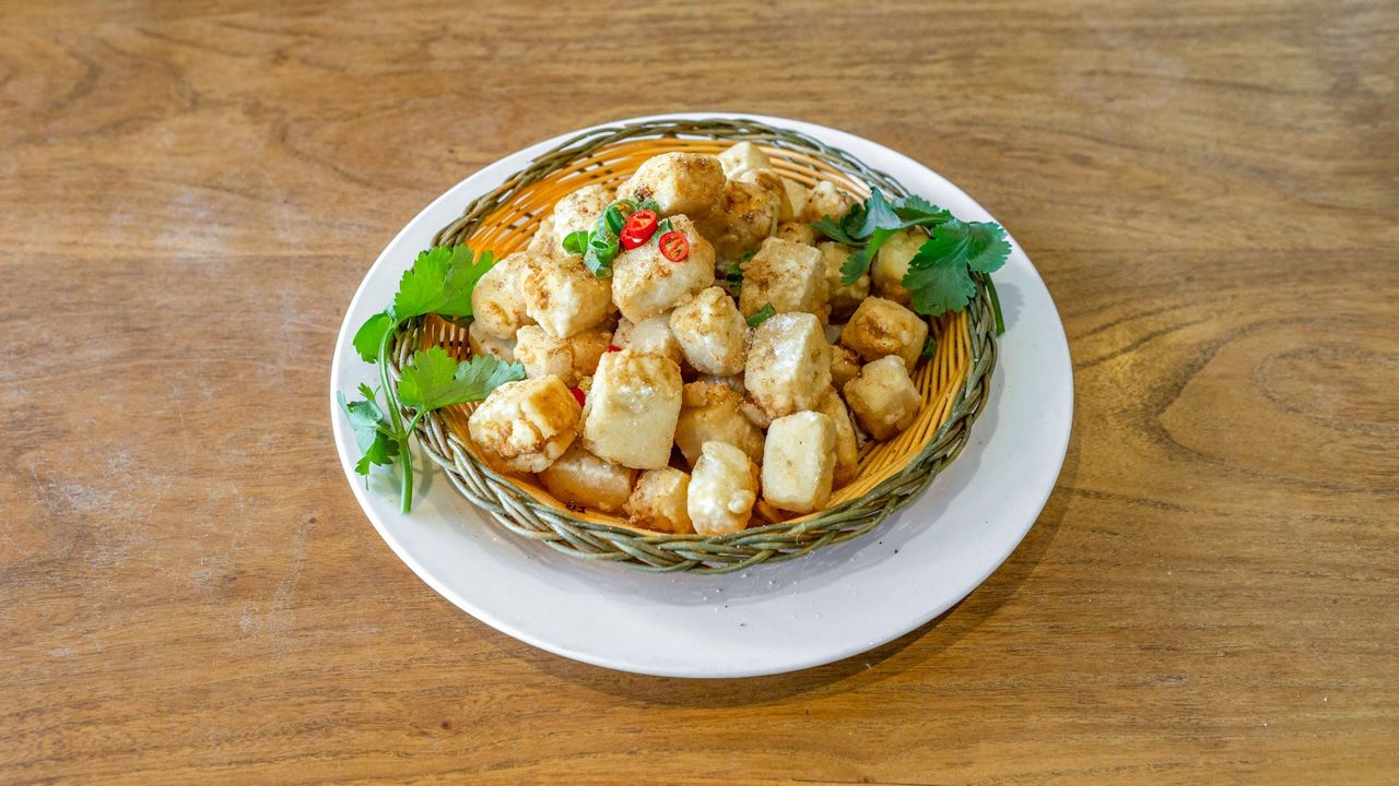 Crispy Salt and Pepper Crispy Tofu